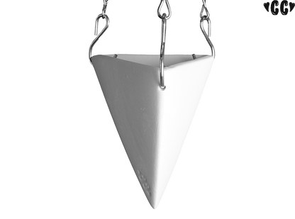Bisque Hanging Triangle Air Planter (Case of 6)
