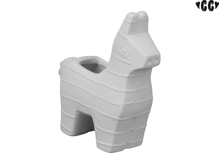 Bisque Llama Pinata Planter (Case of 6)