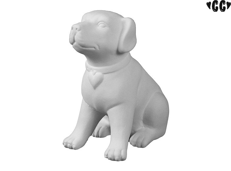 Bisque Puppy Planter (Case of 4)