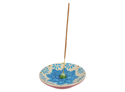 Bisque Luisa's Lotus Incense Dish (Case of 8)