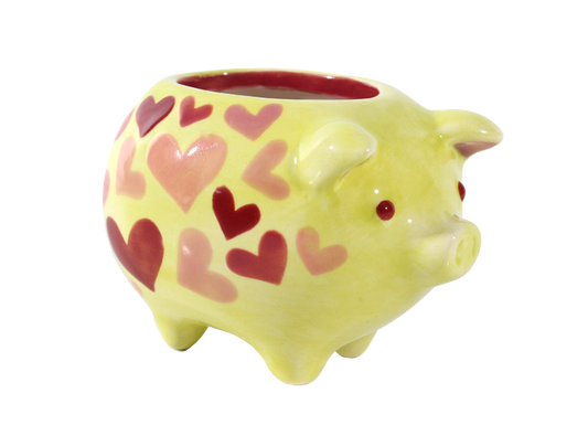 Bisque This Little Piggy Planter (Case of 12)