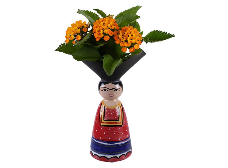 Bisque Peg Vase (Case of 4)