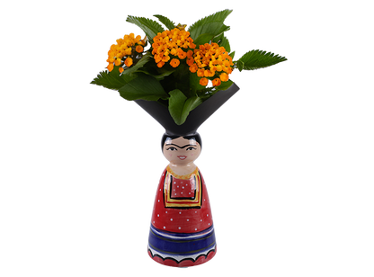 Bisque Peg Vase (Case of 4)