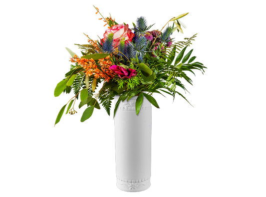 Bisque Prayer Candle Vase (Case of 6)