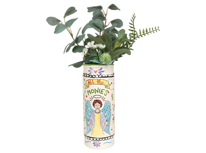 Bisque Prayer Candle Vase (Case of 6)