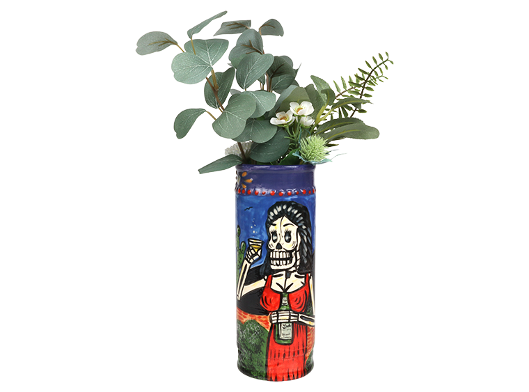 Bisque Prayer Candle Vase (Case of 6)