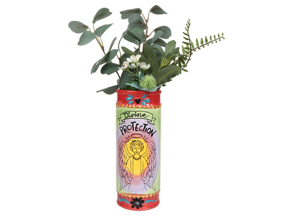 Bisque Prayer Candle Vase (Case of 6)