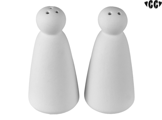 Bisque Peg People Salt And Pepper Set (Case of 4)