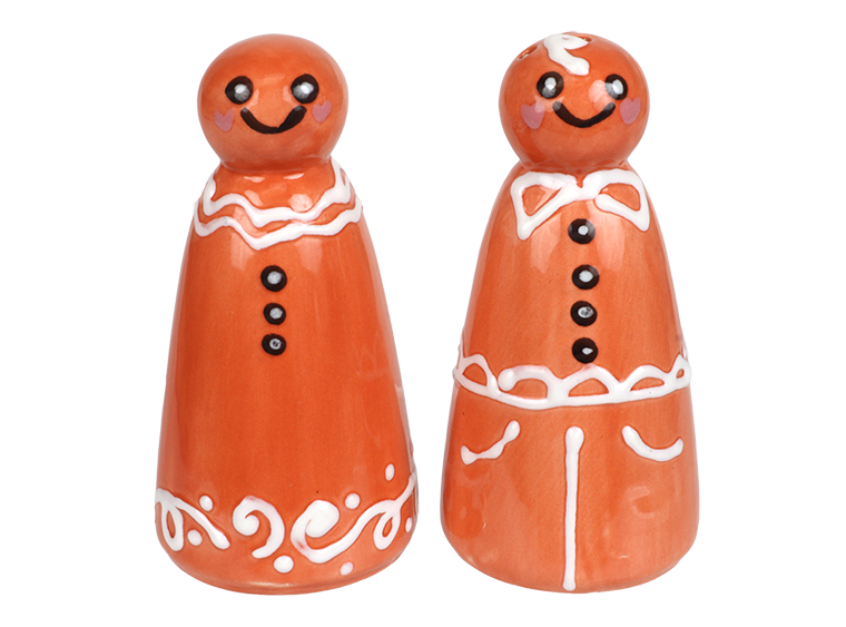 Bisque Peg People Salt And Pepper Set (Case of 4)