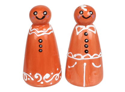 Bisque Peg People Salt And Pepper Set (Case of 4)
