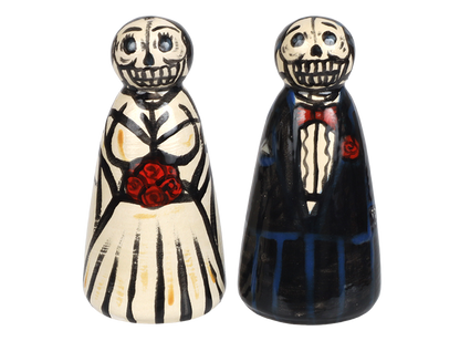 Bisque Peg People Salt And Pepper Set (Case of 4)