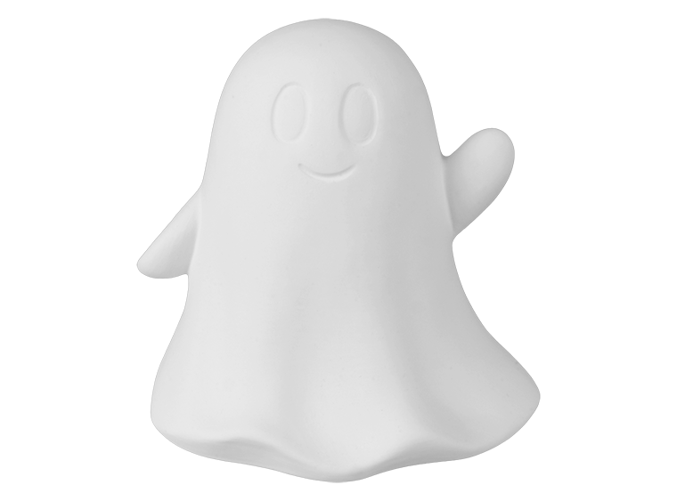 Bisque Happy Ghost Figurine (Case of 4)
