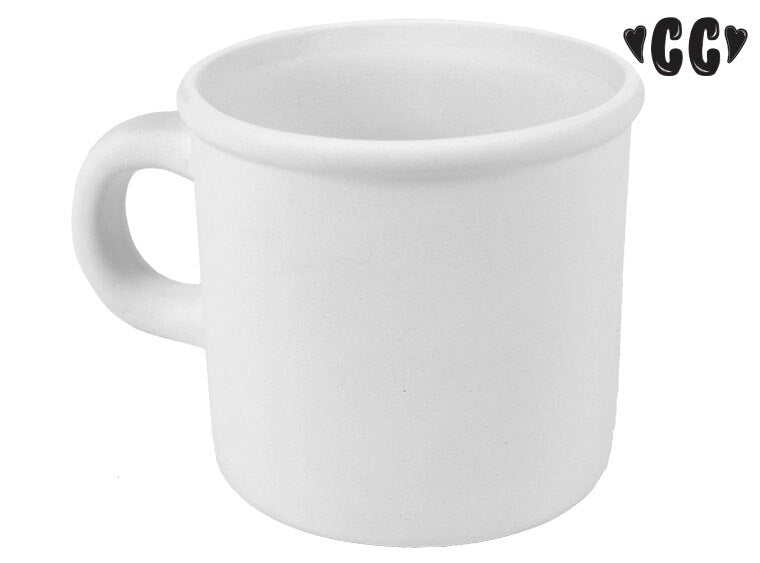 Bisque Tin Mug (Case of 6)