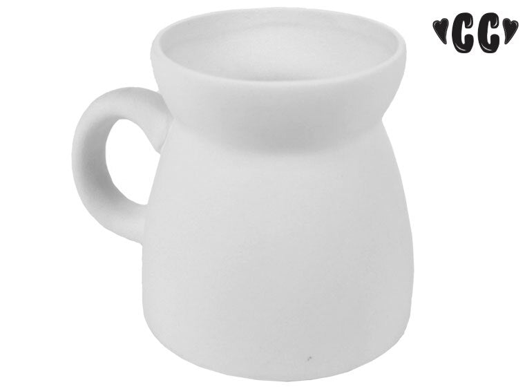 Bisque Wide Mouth Mug (Case of 4)