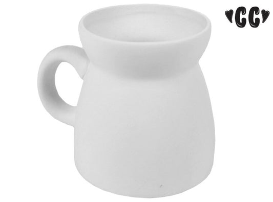 Bisque Wide Mouth Mug (Case of 4)
