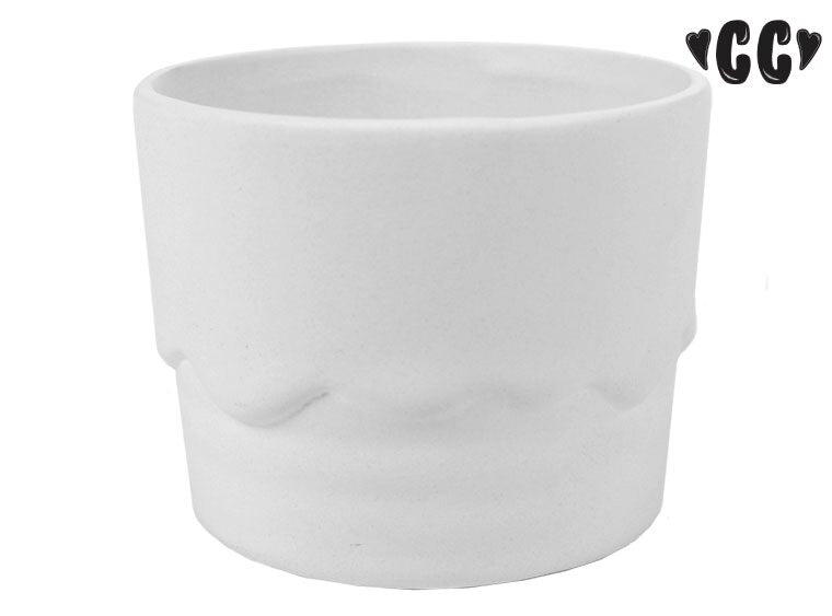 Bisque Cake Bowl (Case of 6)