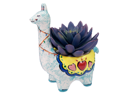 Bisque Llama Planter (Case of 4)