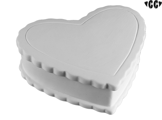 Bisque Sweetheart Chocolate Box (Case of 4)