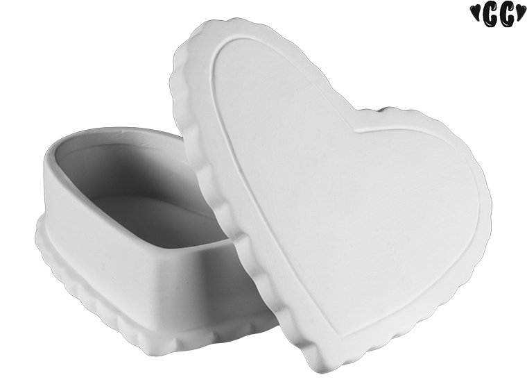 Bisque Sweetheart Chocolate Box (Case of 4)