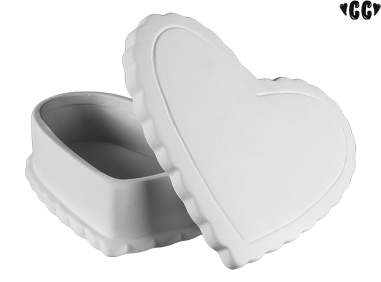 Bisque Sweetheart Chocolate Box (Case of 4)