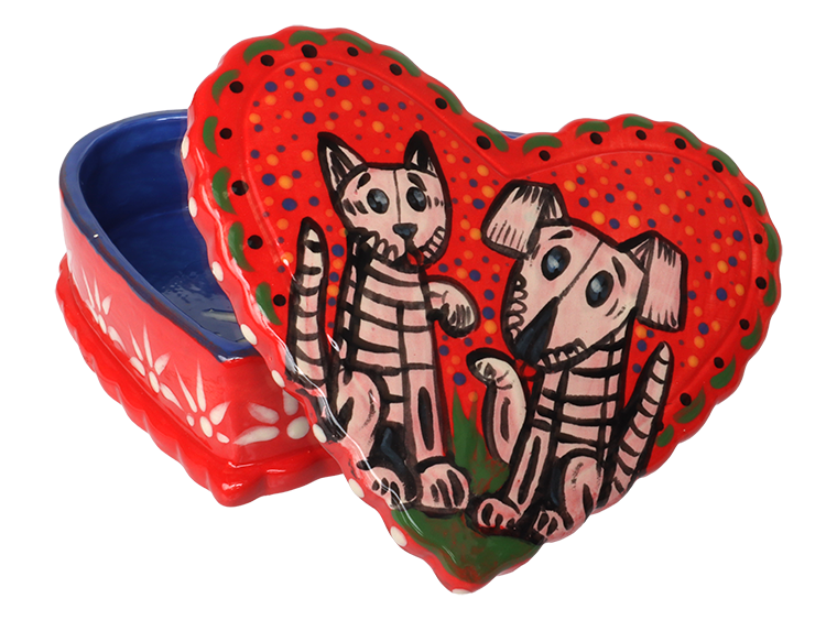 Bisque Sweetheart Chocolate Box (Case of 4)