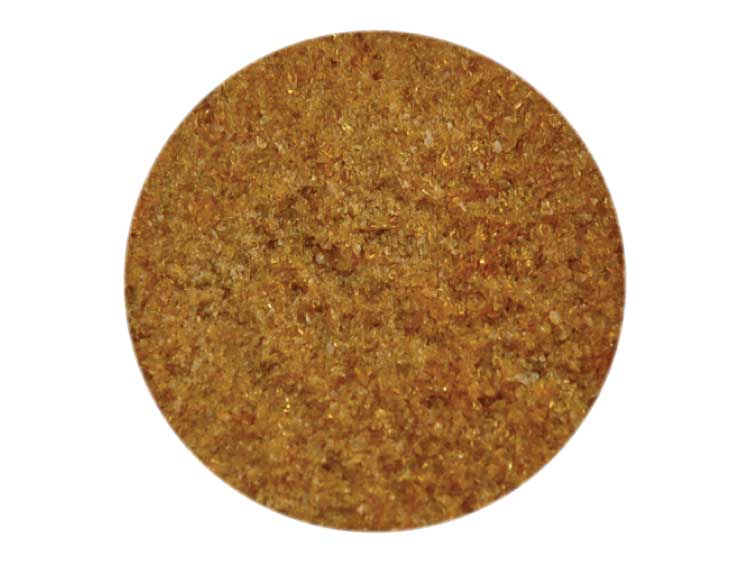 Medium Amber Transparent Frit - Fine (Case of 1)