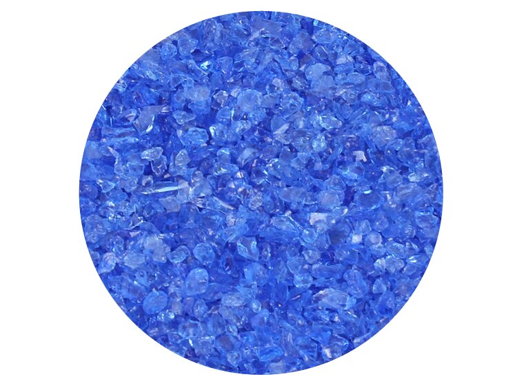 Light Blue Transparent Frit - Medium (Case of 1)