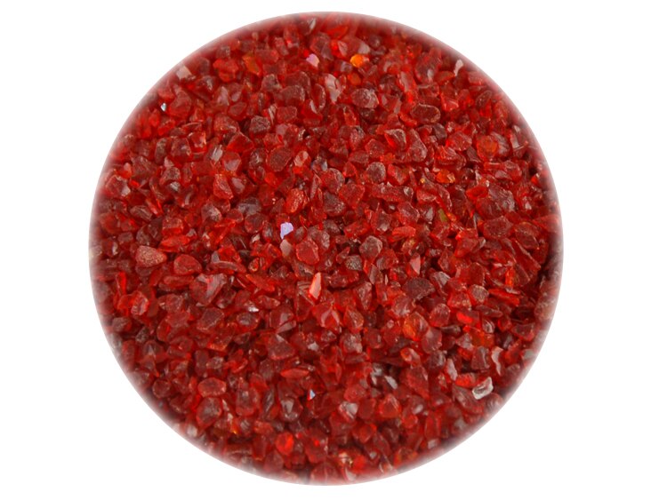 Cherry Red Iridescent Frit - Medium (Case of 1)