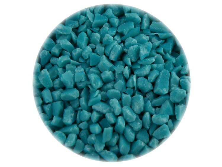 Turquoise Green Opalescent Frit - Coarse (Case of 1)