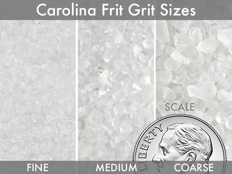 Steel Transparent Frit - Coarse (Case of 1)