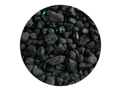 Black Iridescent Frit - Coarse (Case of 1)
