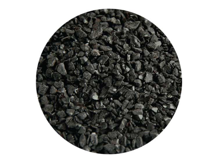 Black Opalescent Frit - Medium (Case of 1)