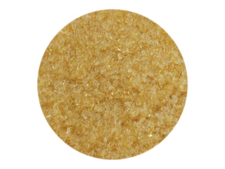 Pale Amber Transparent Frit - Fine (Case of 1)