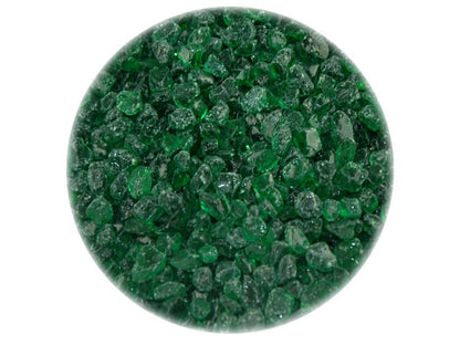 Medium Green Transparent Frit - Coarse (Case of 1)