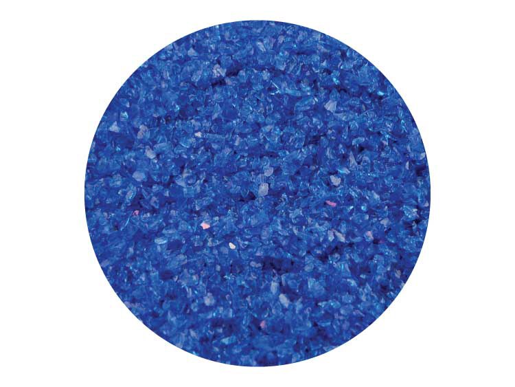 Dark Blue Iridescent Frit - Fine (Case of 1)