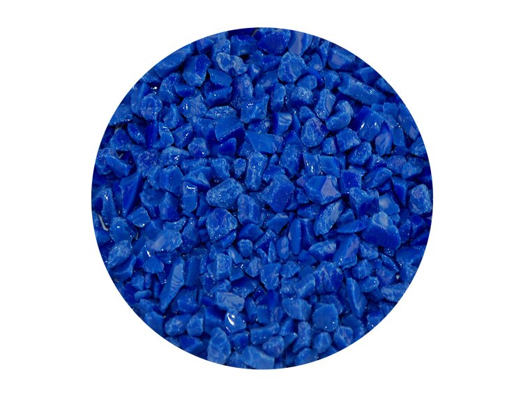 Dark Blue Opalescent Frit - Coarse (Case of 1)