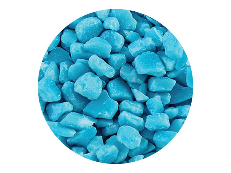 Turquoise Blue Opalescent Frit - Coarse (Case of 1)