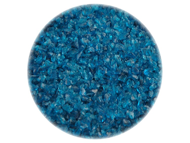 Deep Aqua Transparent Frit - Medium (Case of 1)