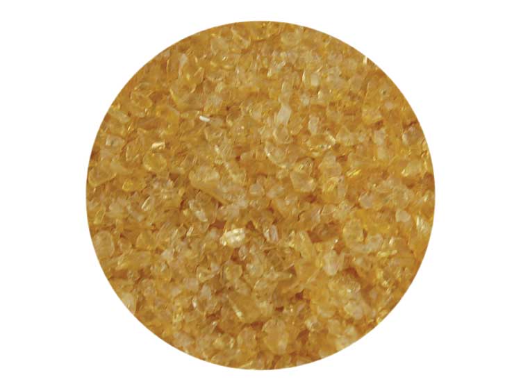 Pale Amber Transparent Frit - Medium (Case of 1)