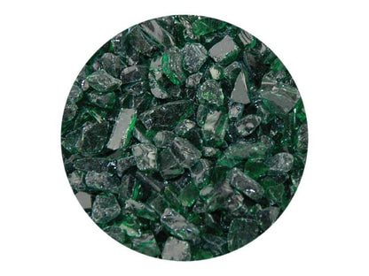 Dark Green Transparent Frit - Coarse (Case of 1)