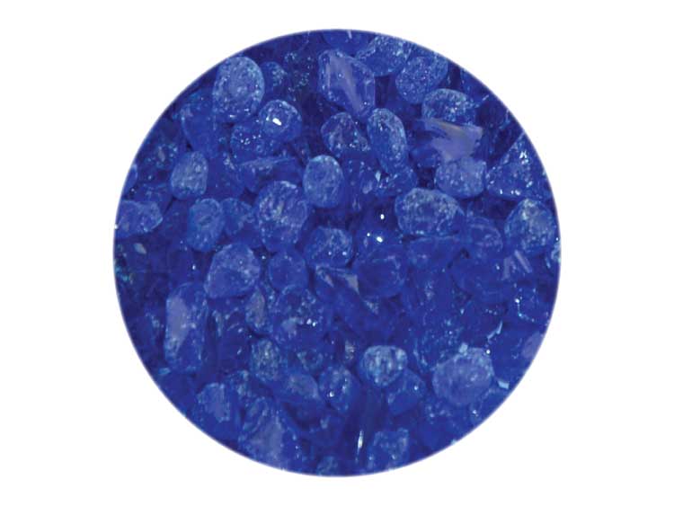Dark Blue Transparent Frit - Coarse (Case of 1)