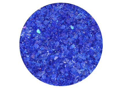 Dark Blue Iridescent Frit - Medium (Case of 1)