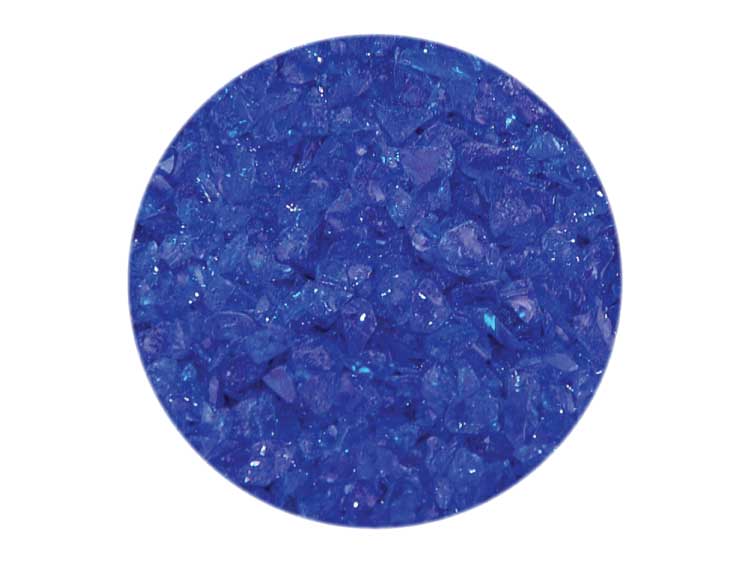 Dark Blue Transparent Frit - Medium (Case of 1)