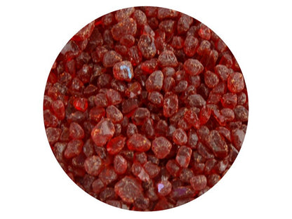 Cherry Red Iridescent Frit - Coarse (Case of 1)