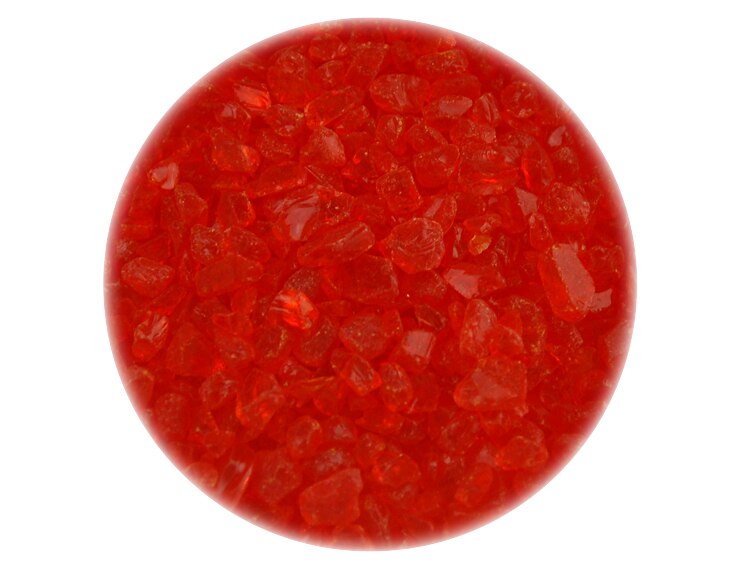 Orange Transparent Frit - Coarse (Case of 1)