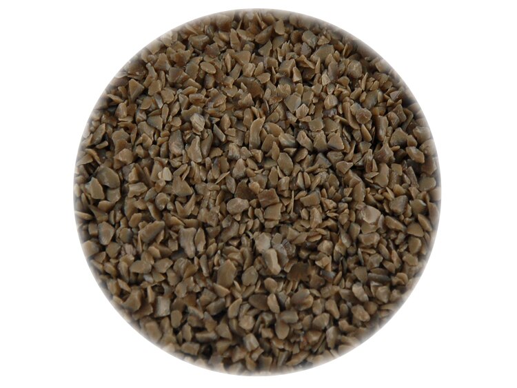 Chocolate Opalescent Frit - Medium (Case of 1)