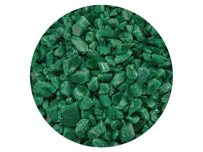Dark Green Opalescent Frit - Coarse (Case of 1)