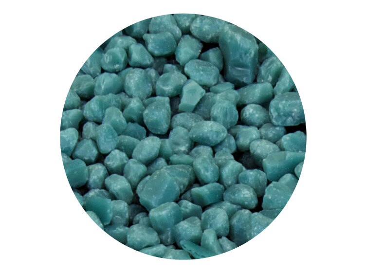 Peacock Green Opal Frit - Coarse (Case of 1)