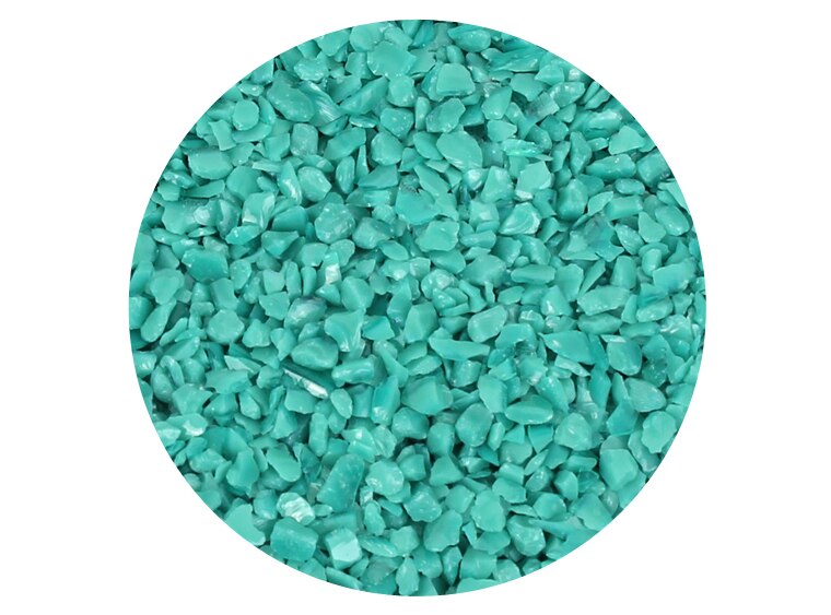 Peacock Green Opal Frit - Medium (Case of 1)