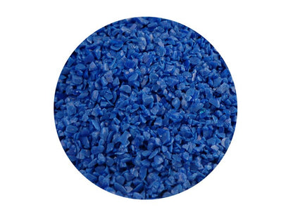 Dark Blue Opalescent Frit - Medium (Case of 1)